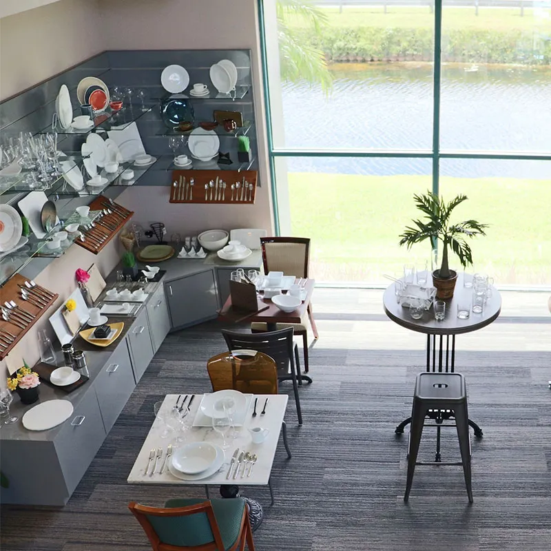 LACE Foodservice showroom detail