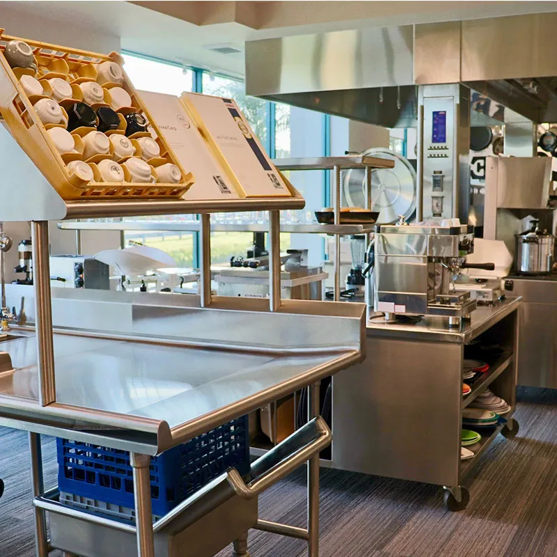 LACE Foodservice showroom and facility