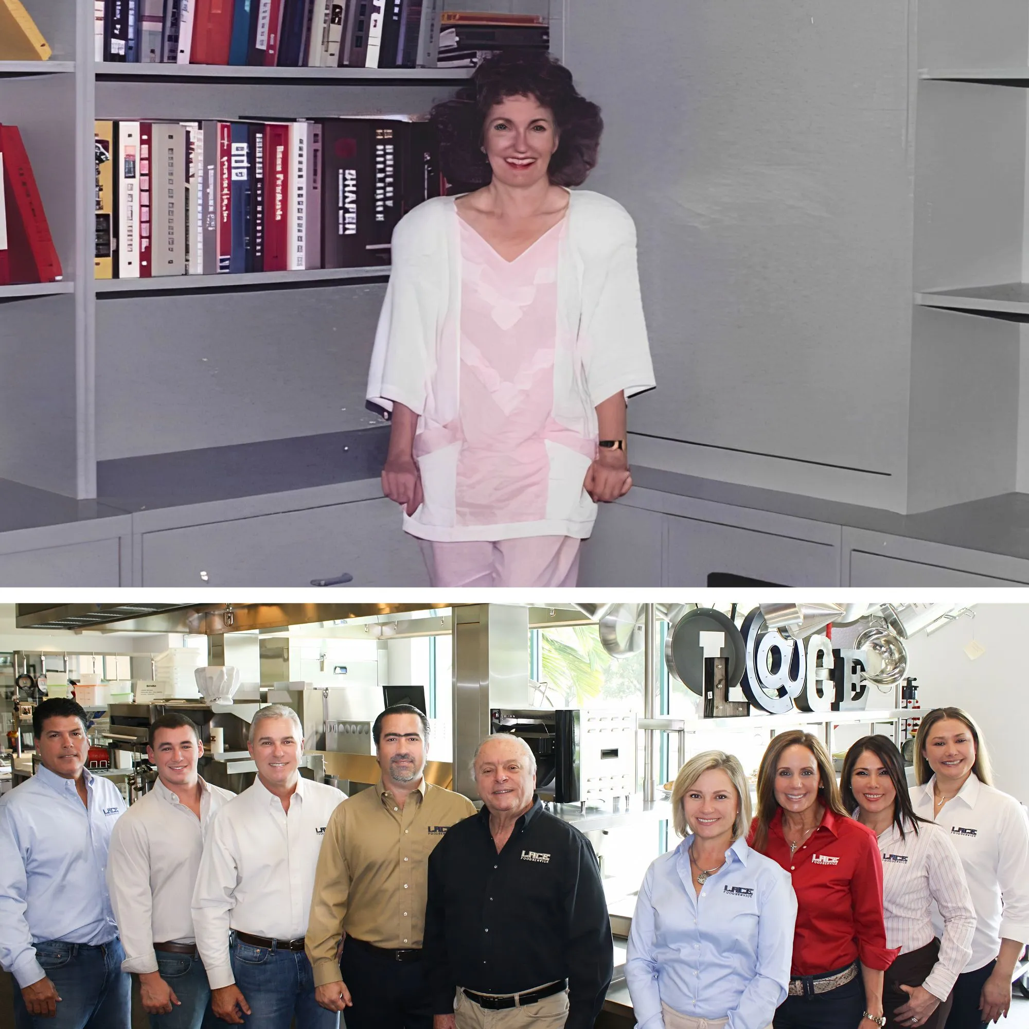 Angela and the LACE Foodservice family
